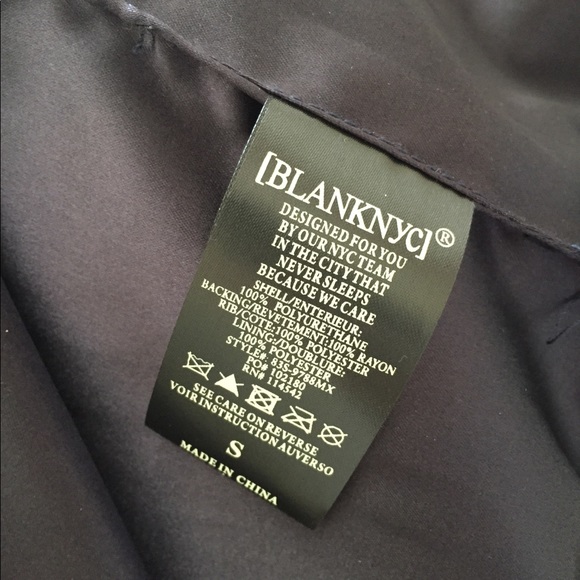 Shiny red Blank NYC bomber jacket. - Picture 5 of 5